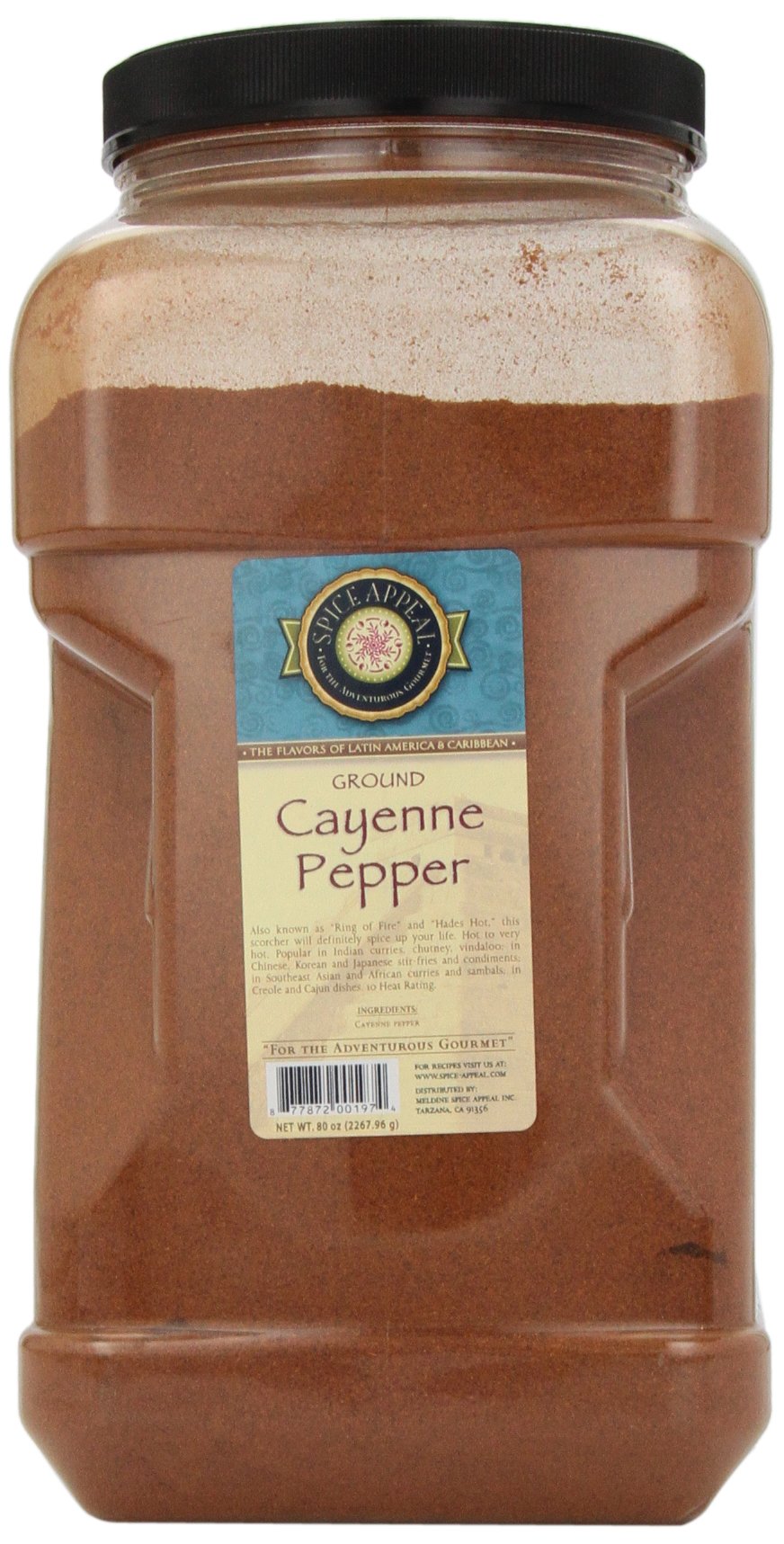 Cayenne Pepper Ground, 5 lbs D388006