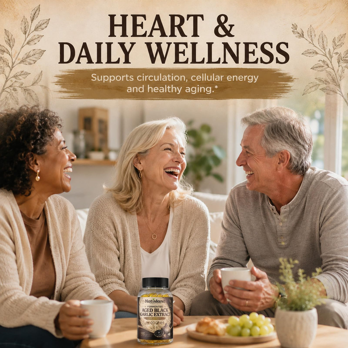 Odorless Black Garlic Extract Softgels K72175