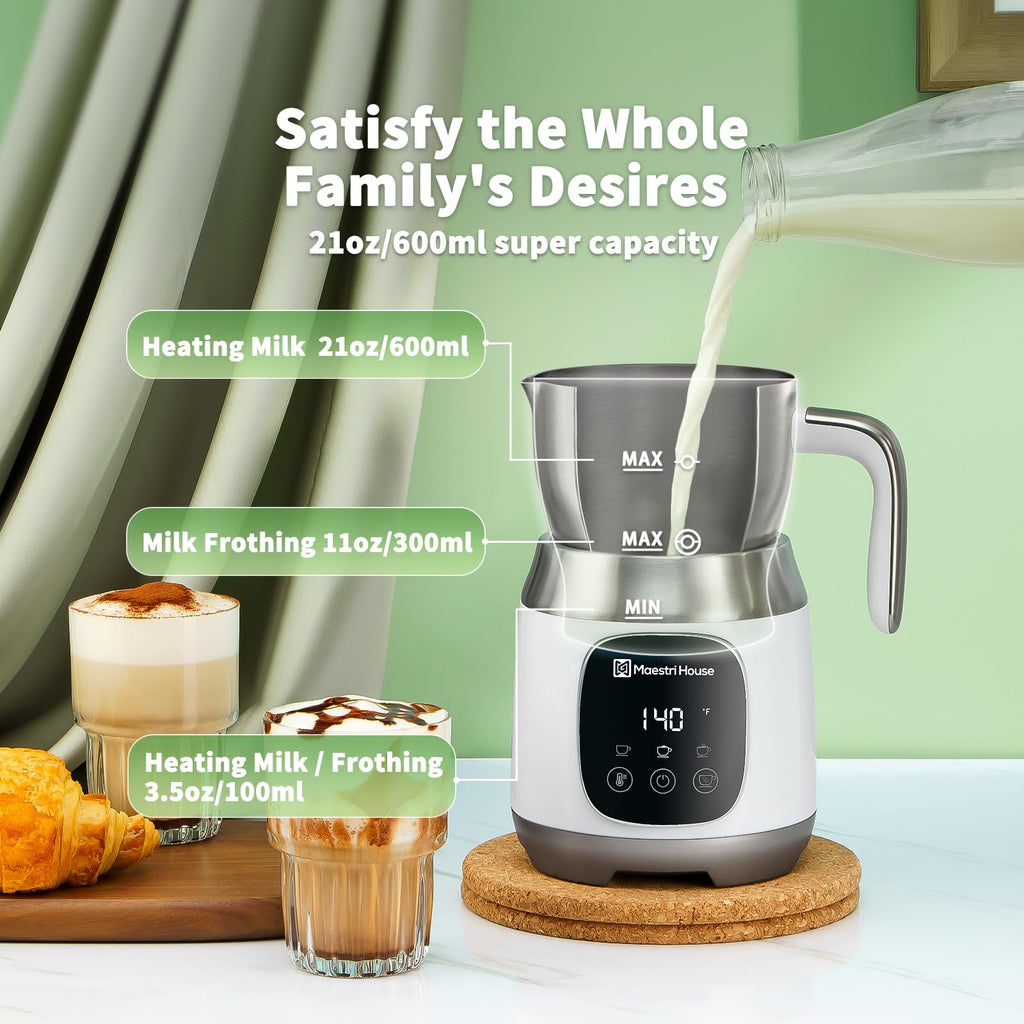 Milk Frother and Steamer 21oz/600mL B40654