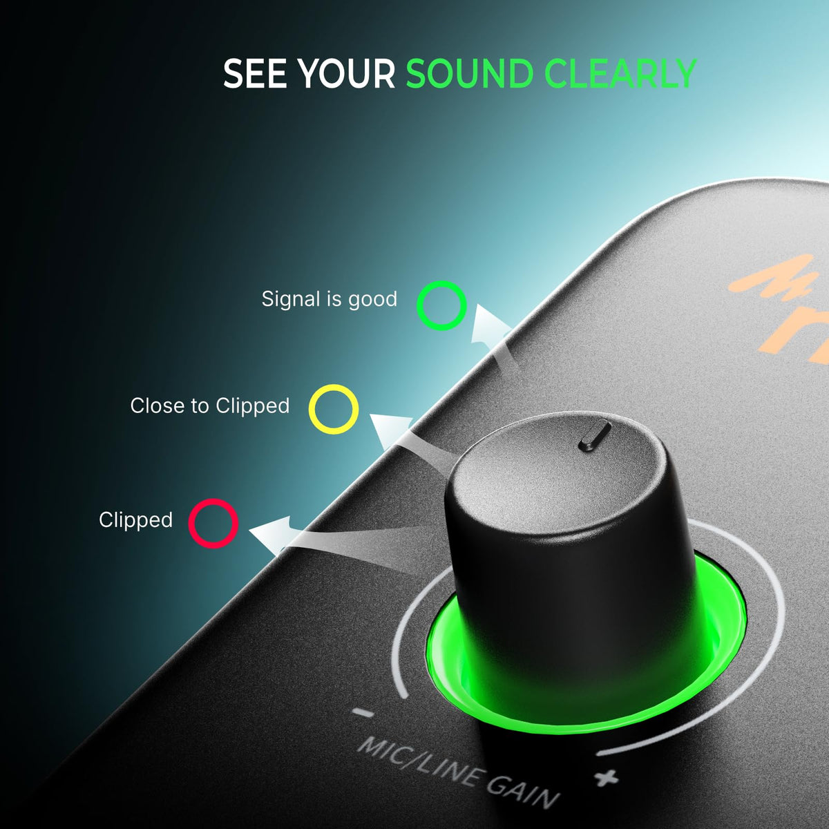 USB Audio Interface for Guitar & Vocals T3073