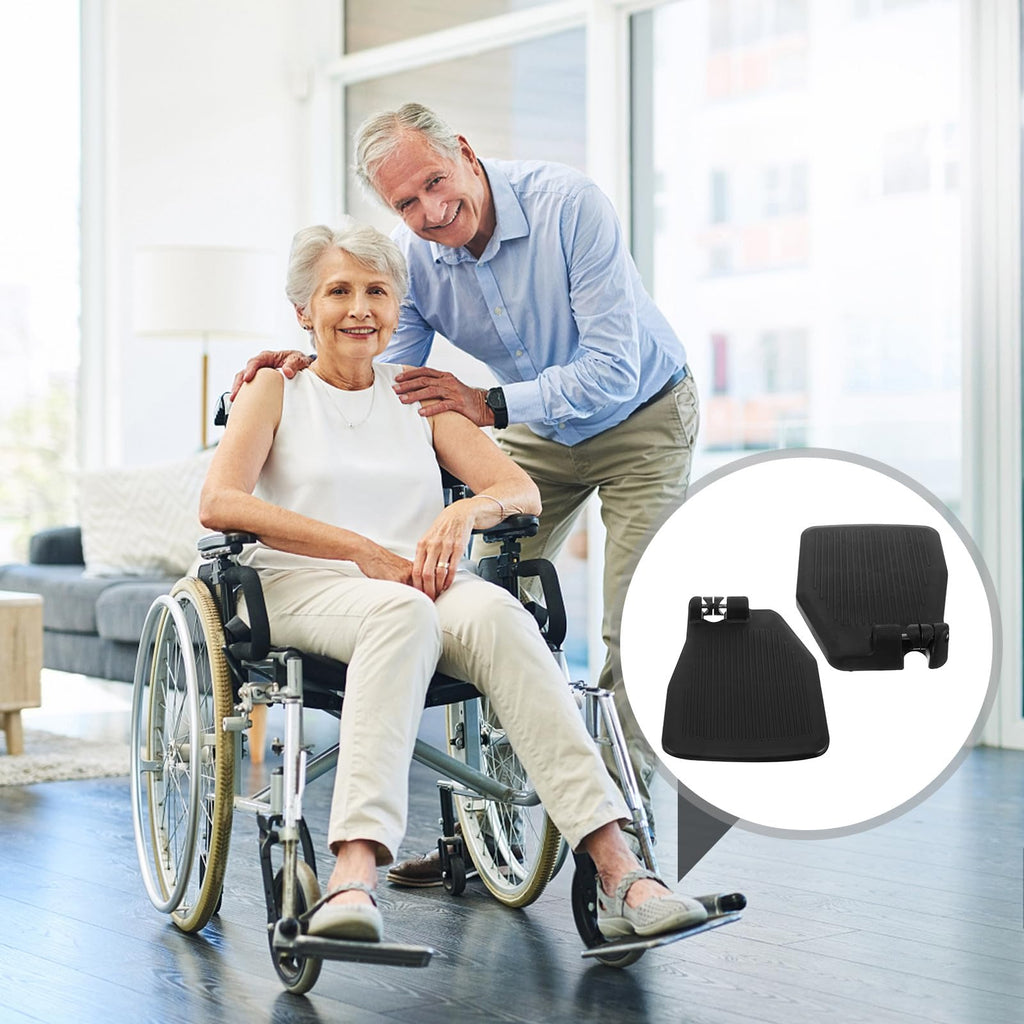 Heavy Duty Plastic Wheelchair Footrests N8128