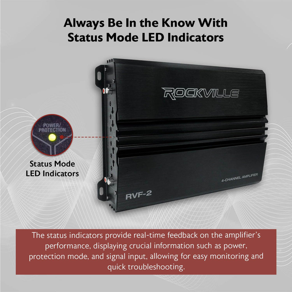 4 Channel Car Stereo Amplifier E5068