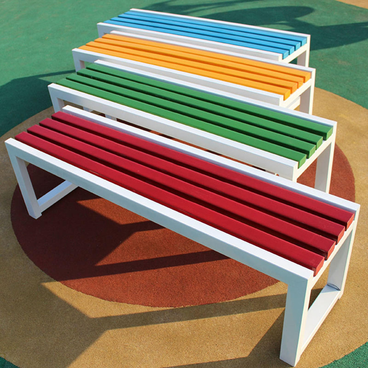 Cast Iron Outdoor Bench Carbonized Finish 150x40x45cm H4622
