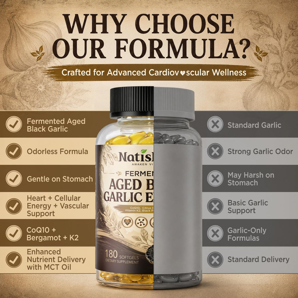Odorless Black Garlic Extract Softgels K72175