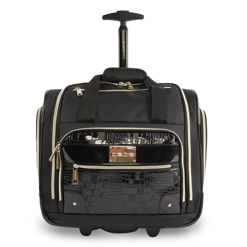 Croc Black Wheeled Under The Seat Carry On Bag B45230