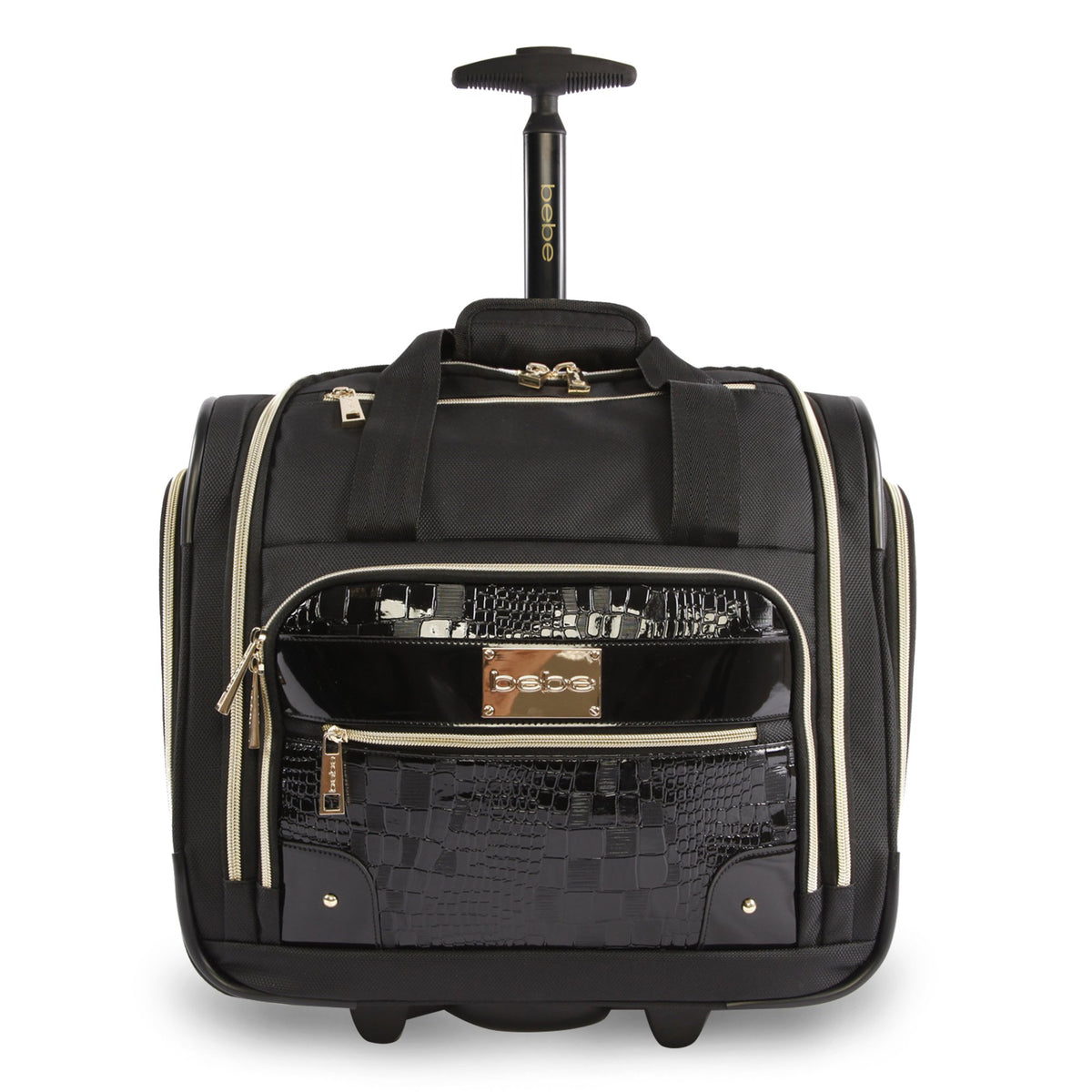 Croc Black Wheeled Under The Seat Carry On Bag B45230