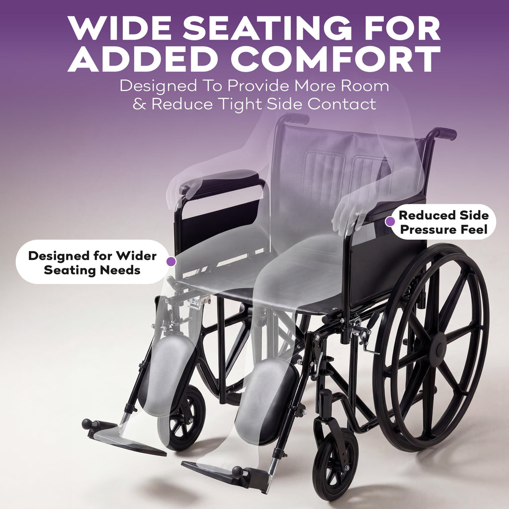 Heavy Duty Bariatric Wheelchair 700lb 28” Seat Width R3381