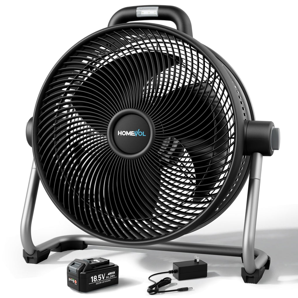 20 Inch Cordless Rechargeable Battery Powered Floor Fan V579
