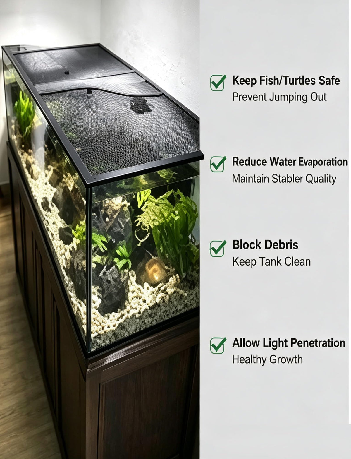Aluminum Mesh Lid for Fish Tank O7085