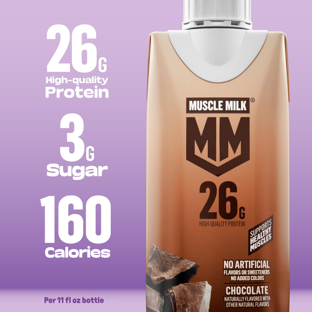 Chocolate High Protein Shake 11 fl oz 12 Pack V596649