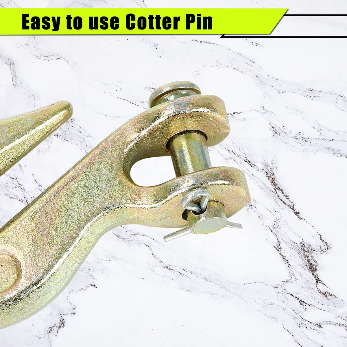 3/8 Inch Grade 70 Clevis Grab Hooks 4 Pack N379