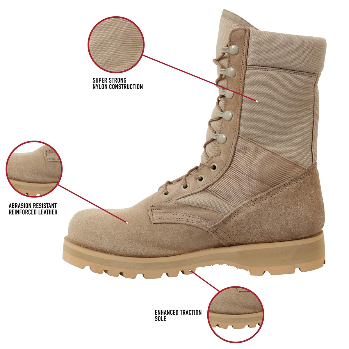 8 Inch Tactical Boots K963