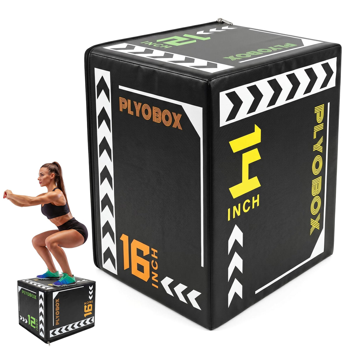 3-in-1 Foam Plyometric Jump Box R2316