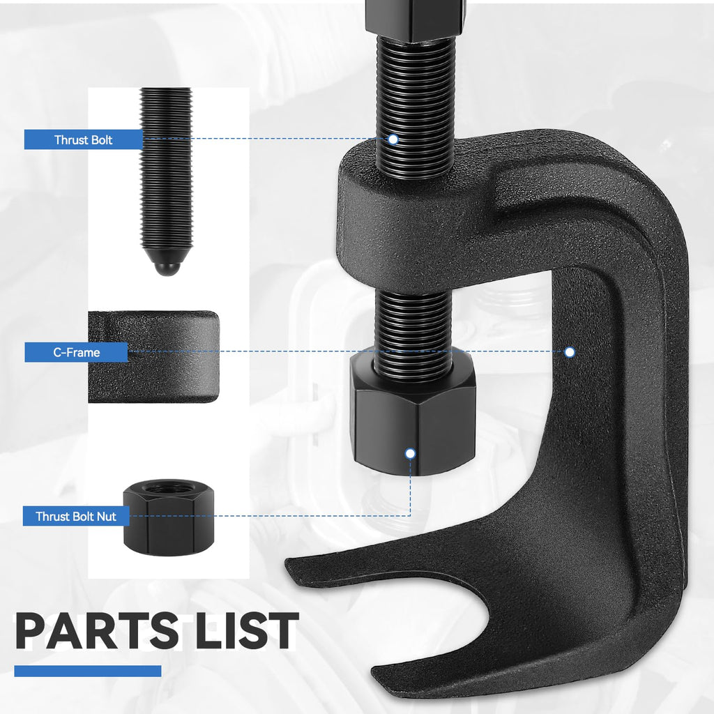 Ball Joint Removal Tool Set with C-Frame U-Joints E3064