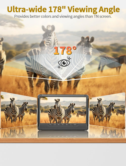 10.7" IPS Flat Screen TV J33805