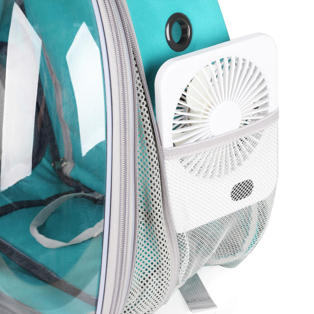 Expandable Cat Backpack with Mini Fan L531