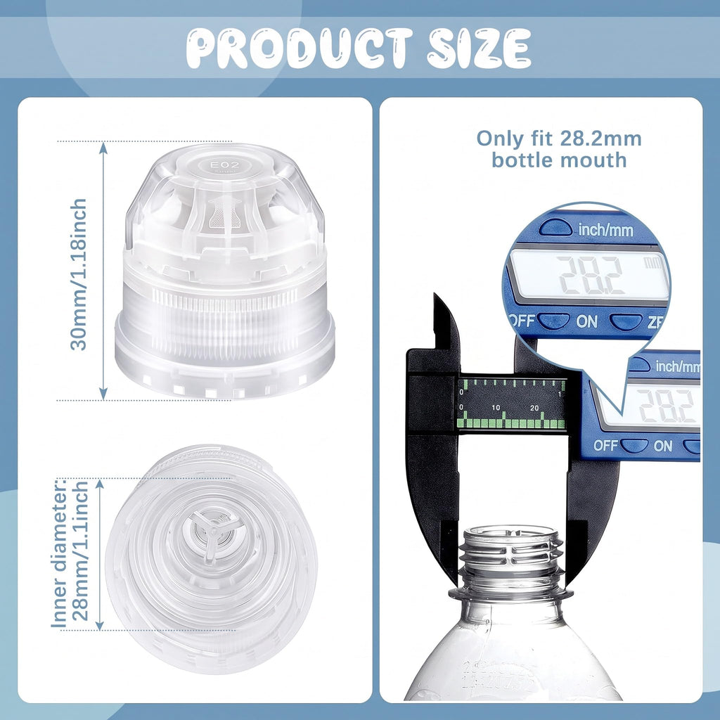 30 Pcs Replacement Sport Bottle Caps E999251