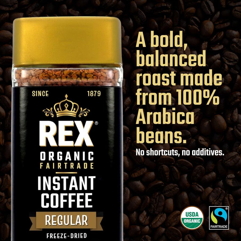 Organic Fairtrade Instant Coffee 3.53 oz G639398