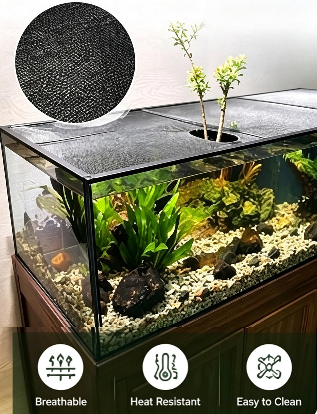 Aluminum Mesh Lid for Fish Tank O7085