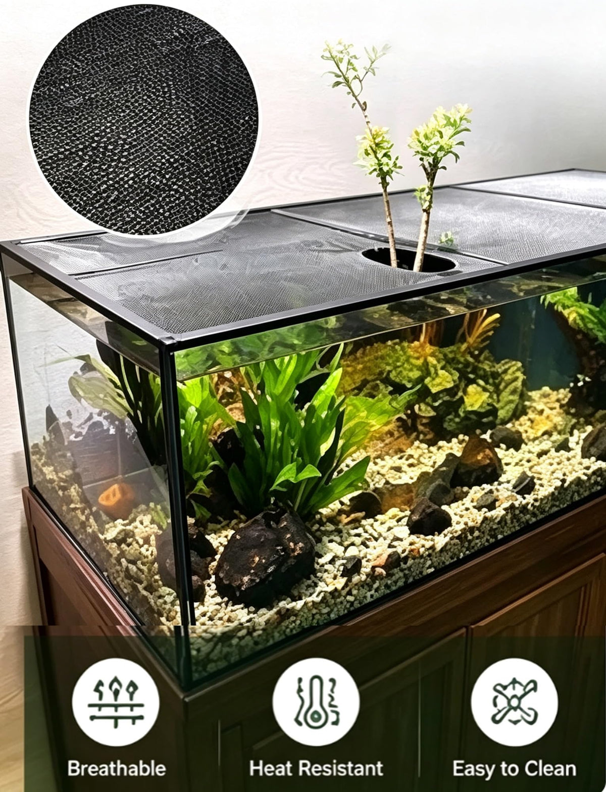 Aluminum Mesh Lid for Fish Tank O7085
