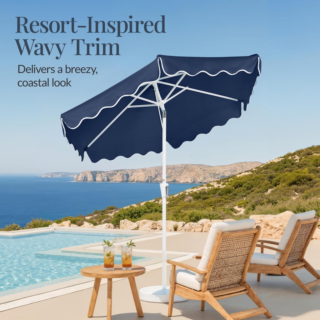 Patio Market Umbrella with Crank & Tilt L3123
