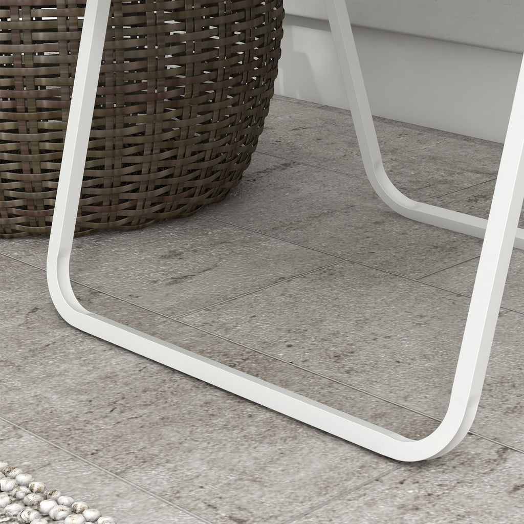 Set of 2 Oversized Folding Webbed Lawn Chairs with Armrests Z565