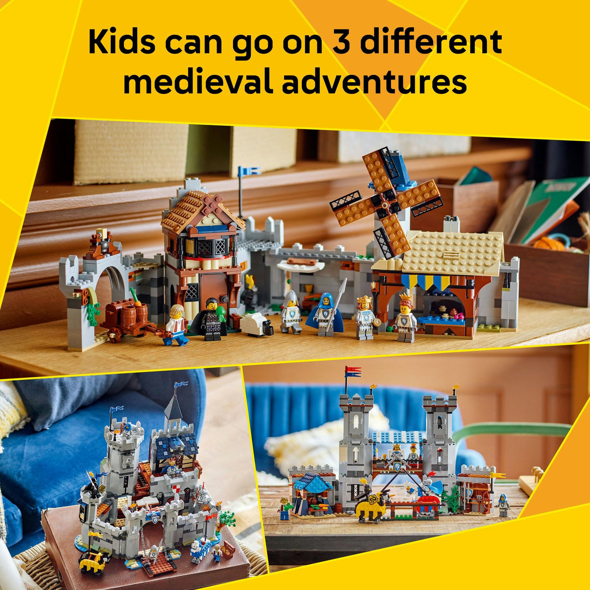 Medieval Knight Castle Toy Blocks E250650