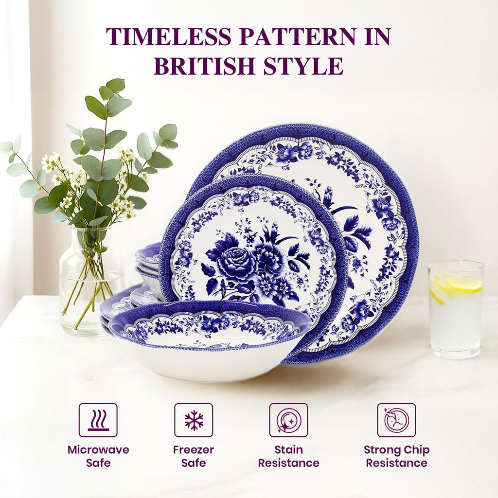 12-Piece Porcelain Dinnerware Set A5423
