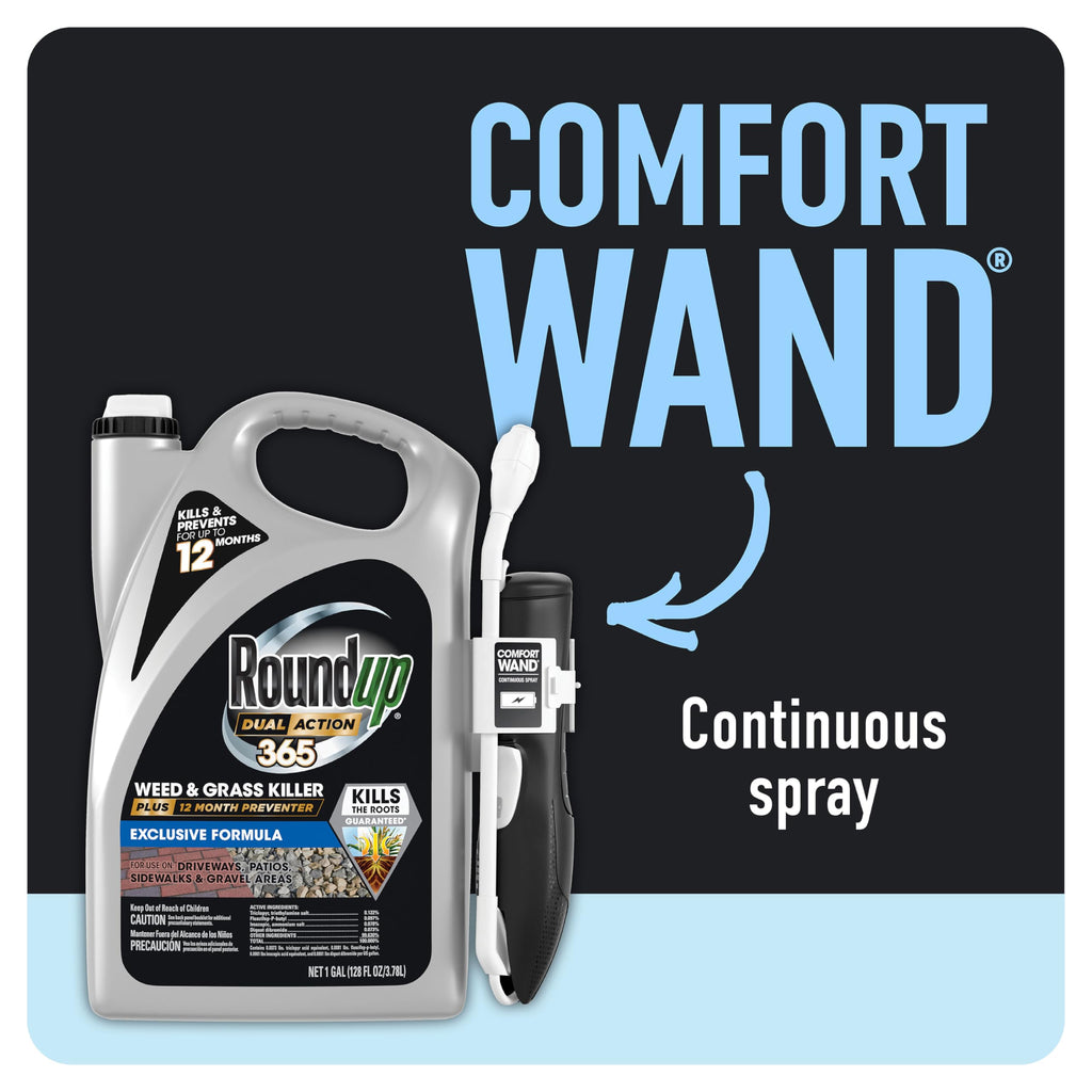 Weed & Grass Killer Plus 12 Month Preventer, 1 gal., Wand (Pack of 4) P2641