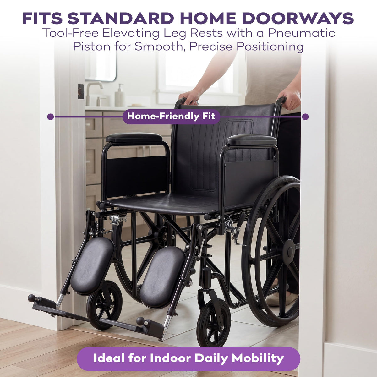 Heavy Duty Bariatric Wheelchair 700lb 28” Seat Width R3381