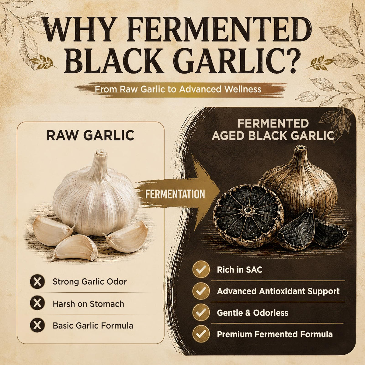 Odorless Black Garlic Extract Softgels K72175