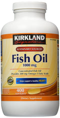 Omega-3 Fish Oil Concentrate 400 Softgels J438822