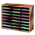 24-Compartment Letter Size Literature Organizer D127