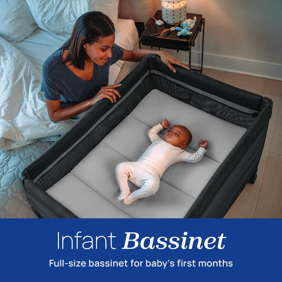 Instant Setup Playard with Bassinet and Carry Bag H425202
