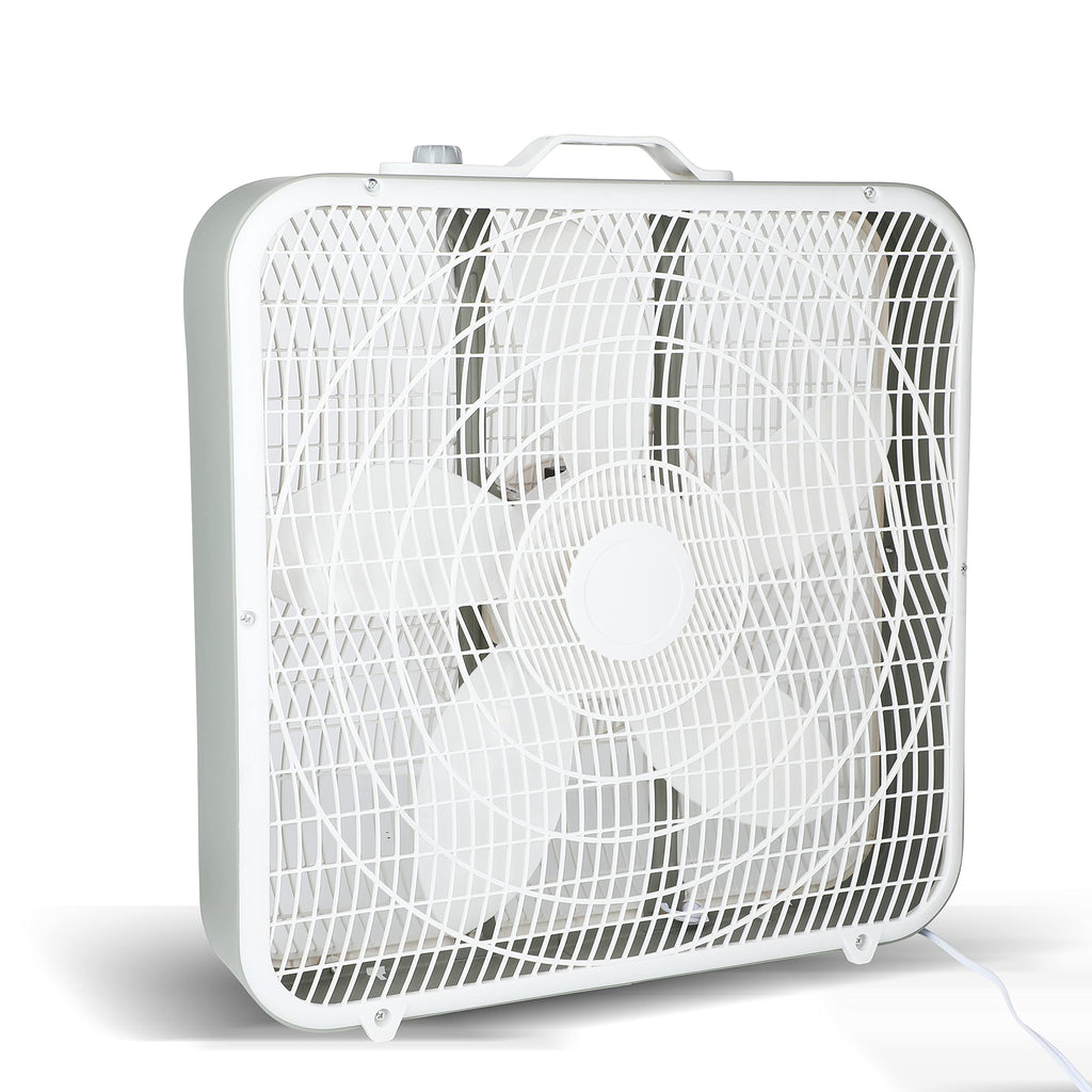 20 Inch White 3-Speed Box Fan B537