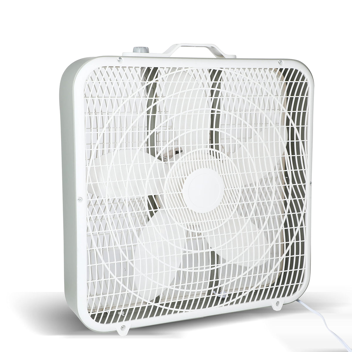 20 Inch White 3-Speed Box Fan B537