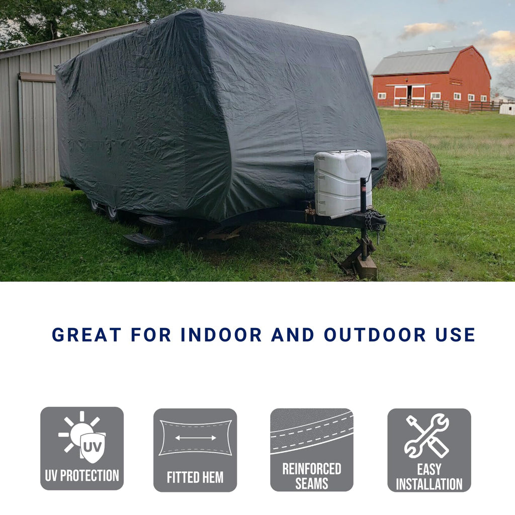 Water-Resistant Travel Trailer Cover 18'-20' W631844