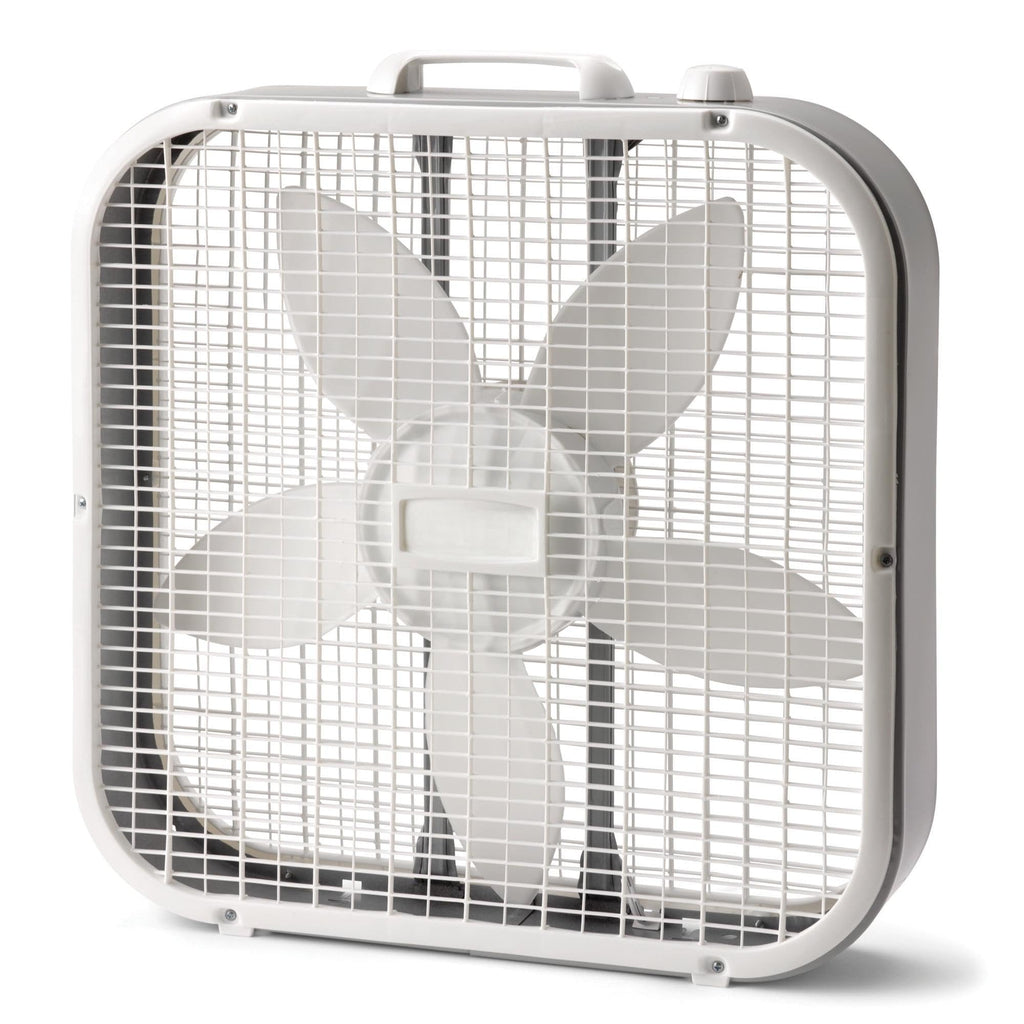 20" White Box Fan with 3 Speeds Q99453