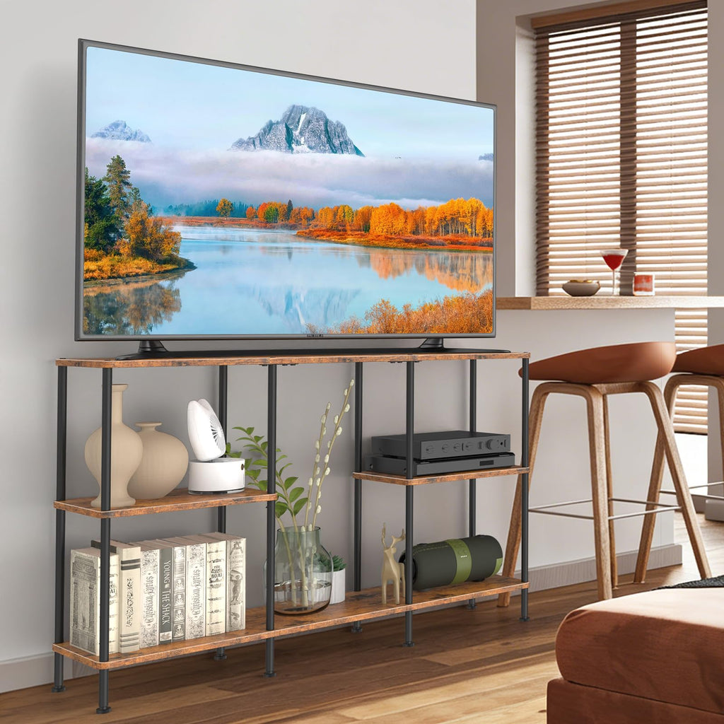 Tall 3 Tier TV Stand with Storage X982