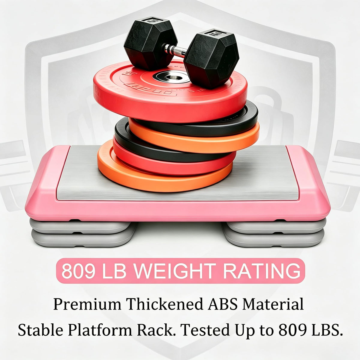 Height Adjustable Aerobic Step Platform O2411