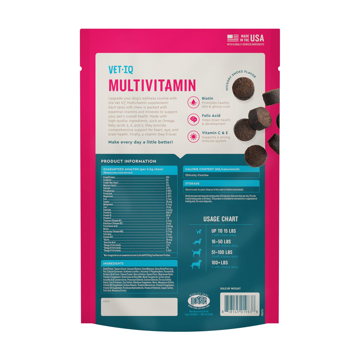 60 Count Dog Multivitamin C81614