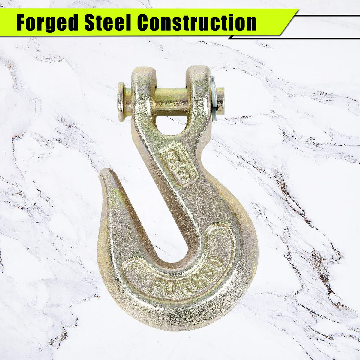 3/8 Inch Grade 70 Clevis Grab Hooks 4 Pack N379