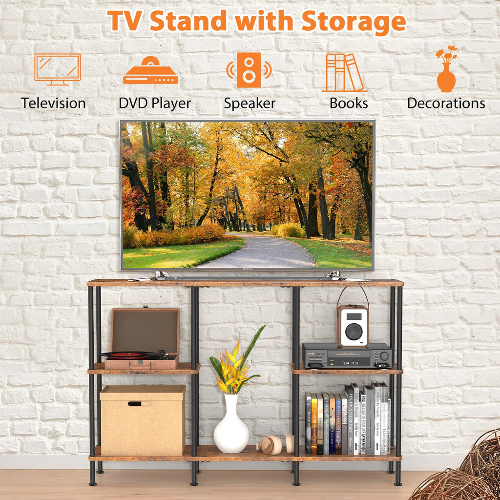 Tall 3 Tier TV Stand with Storage X982