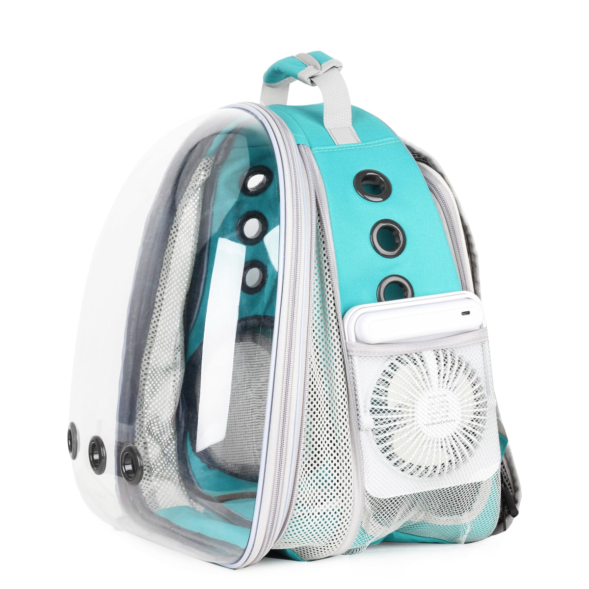Expandable Cat Backpack with Mini Fan L531