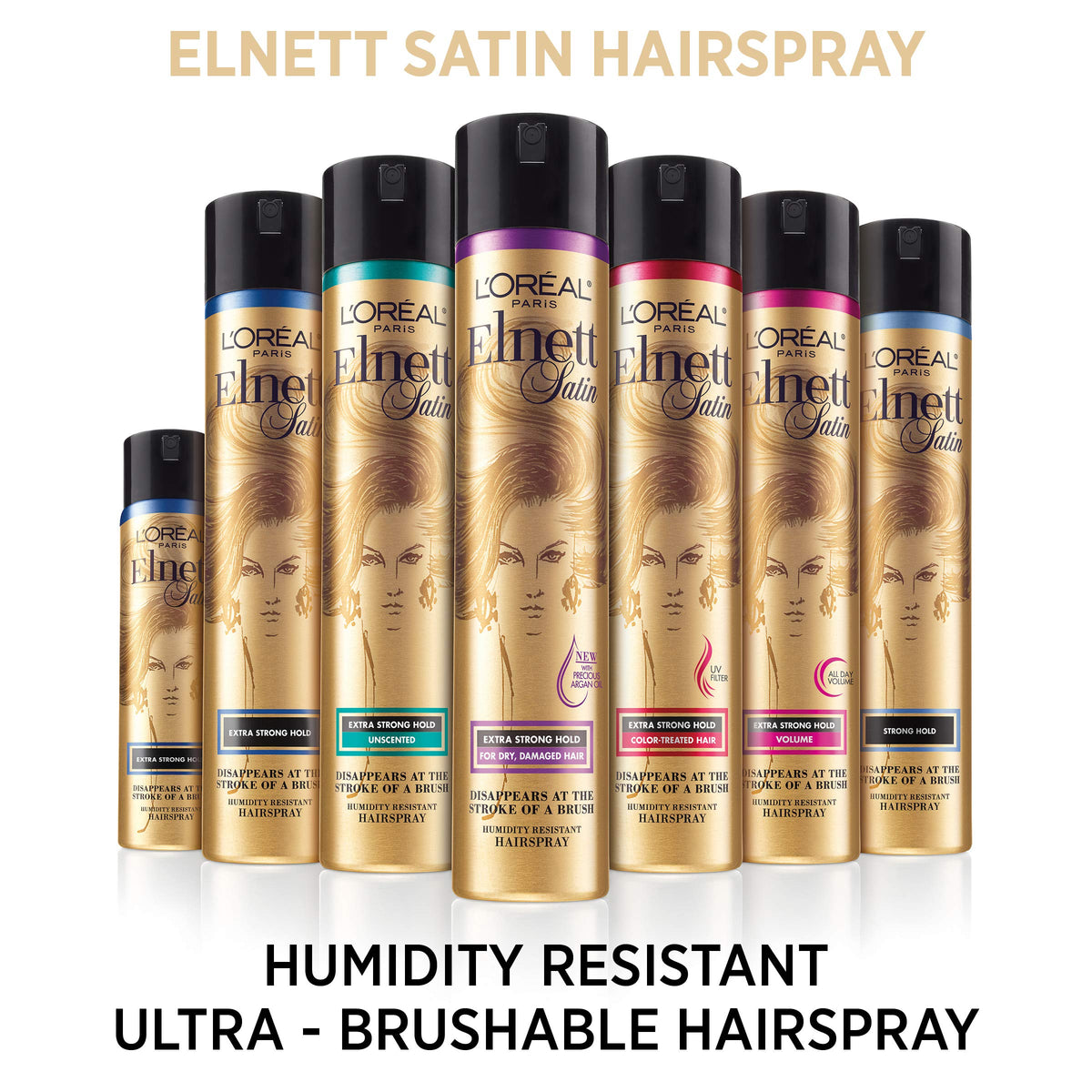 Extra Strong Hold Travel Size Hairspray 2.2 Ounce 2 Count E539