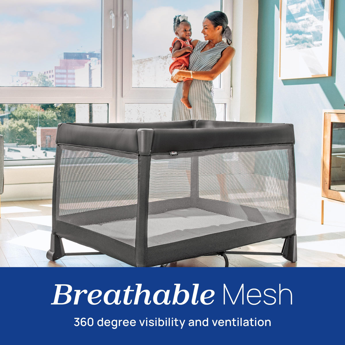 Instant Setup Playard with Bassinet and Carry Bag H425202
